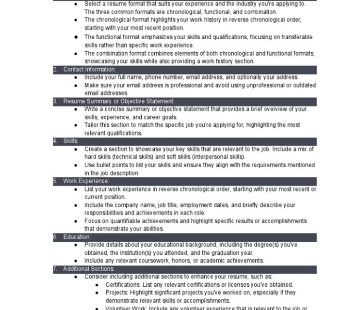 How Do You Make a Resume? Follow These Simple Steps