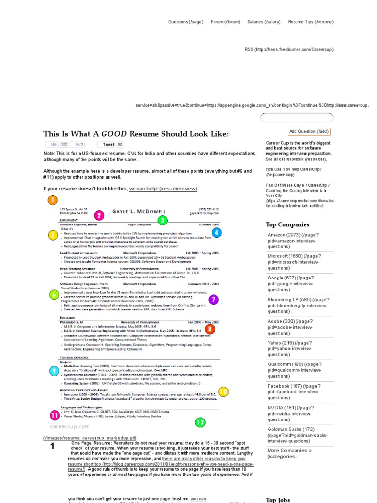 What Does a Proper Resume Look Like in Today’s Job Market?
