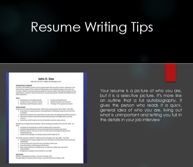 How Do I Write a Good Resume? Writing Tips That Work