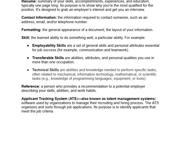 How Do You Write a Resume for a Job? Everything You Need