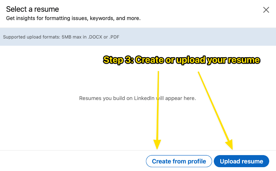 How Can I Upload My Resume to LinkedIn the Right Way?