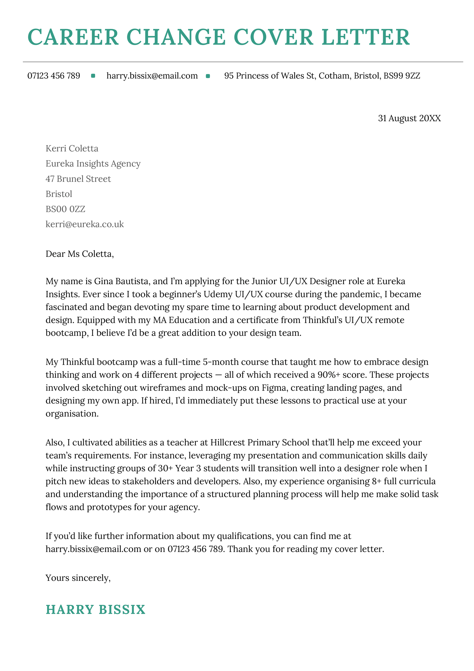 Resume Cover Letter Examples: What It Should Look Like in 2025