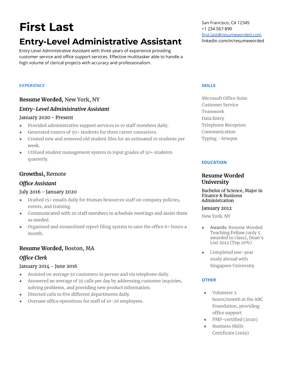 How to Write a Resume with No Experience: 2025 Guide