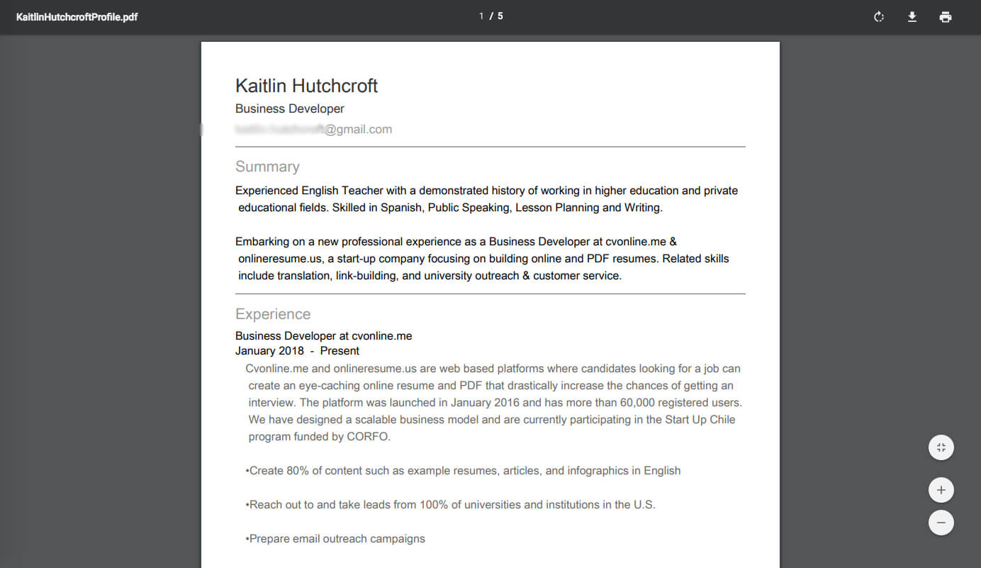 How to Download Your Resume on LinkedIn in 3 Clicks