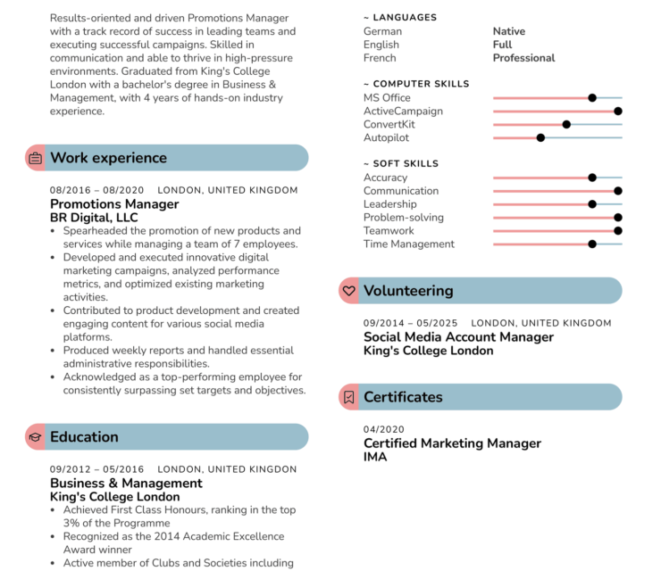 Promotions on Your Resume: How to List Them the Right Way