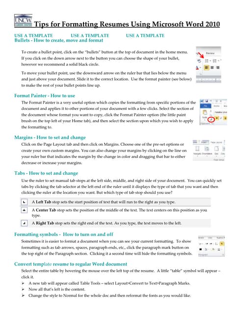 How to Make Resume Using Word: Templates and Formatting Tips