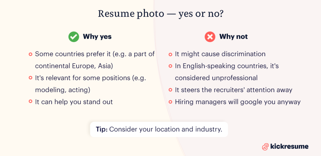 Should You Put a Picture on Your Resume? Here’s the Truth