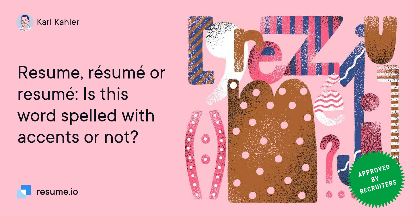 Résumé vs Resume: Spelling It Right on Job Applications