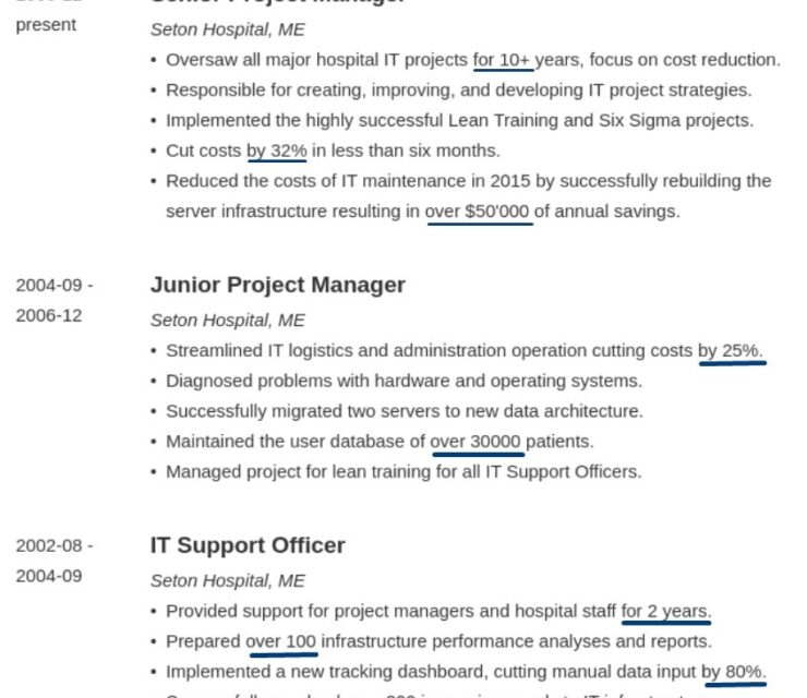 How Many Bullet Points per Job on a Resume? Ideal Numbers